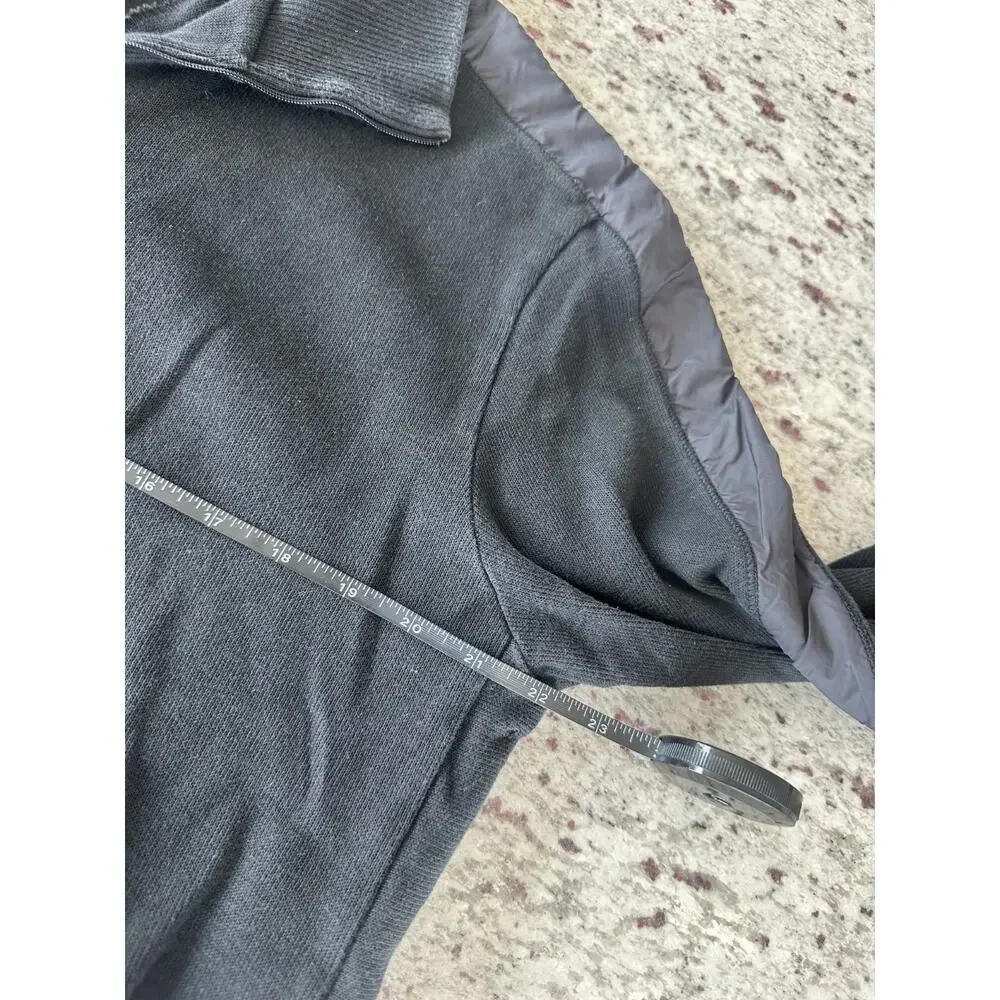 Hugo Boss Black Quarter-Zip Pullover Sweater Sz XL